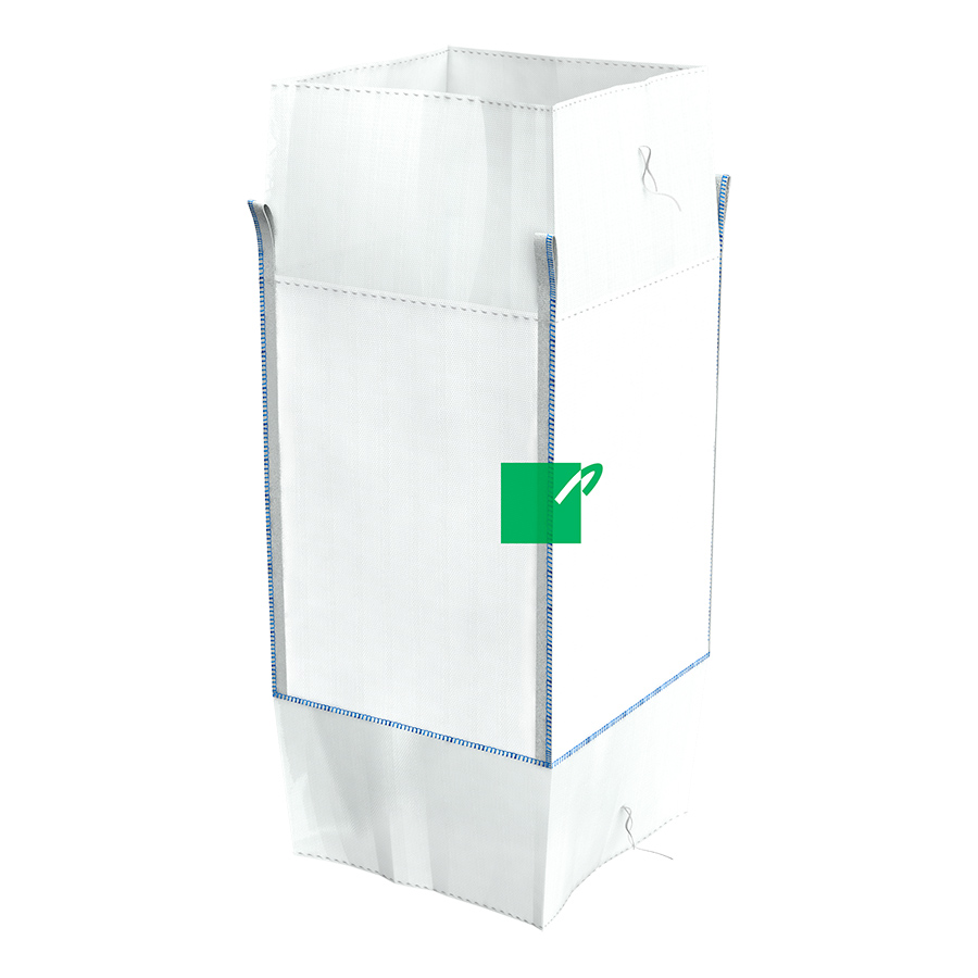 Saccone big bag con caramella inferiore e superiore Saccone big bag con caramella inferiore e superiore